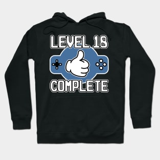 Level 20 Complete 20th Birthday 20 Years Gamer Hoodie